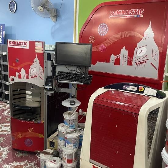 ศูนย์ผสมสีปามมาสติก PAMMASTIC ศูนย์ผสมสีปามมาสติก PAMMASTIC 